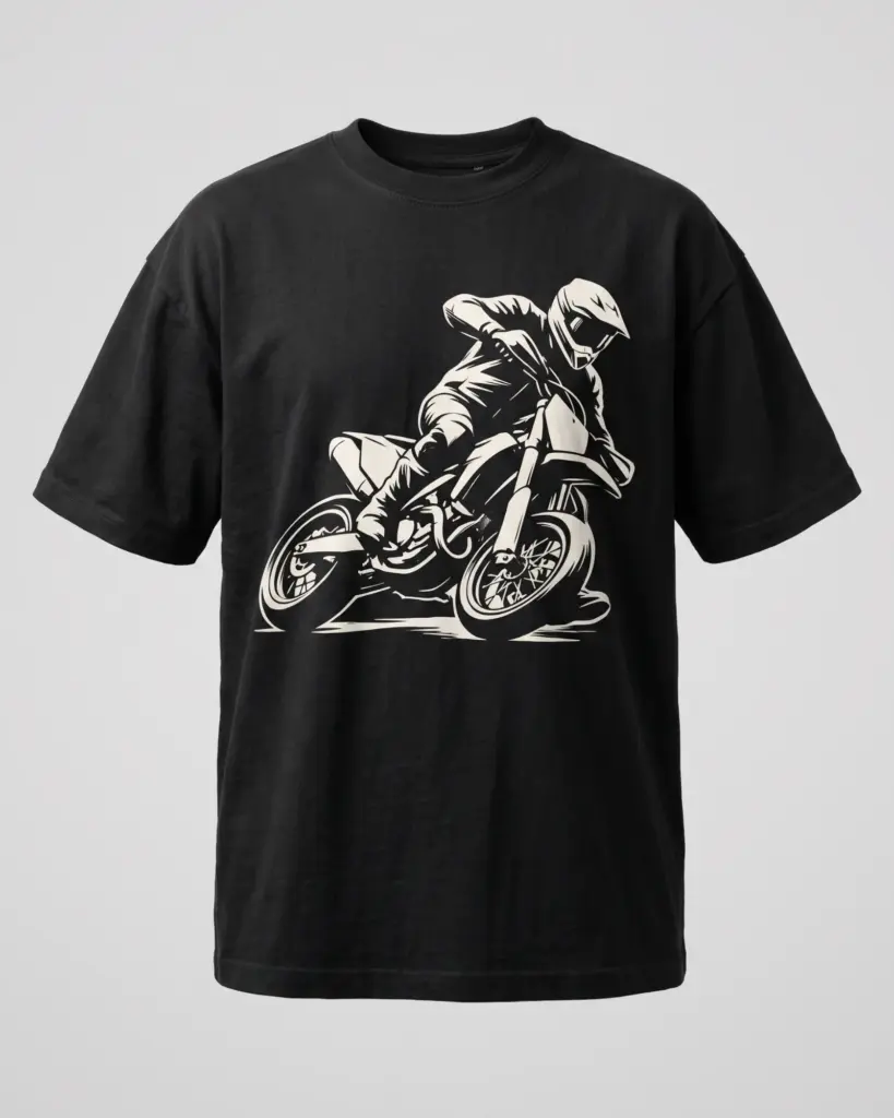 SMR Apex Tee black front view