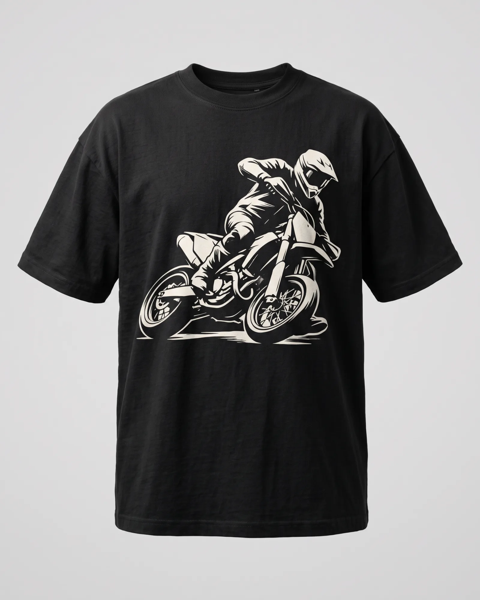 SMR Apex Tee black front view