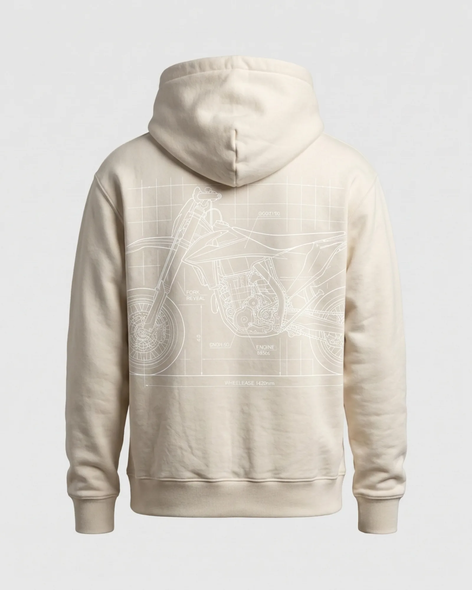 SMR Blueprint Hood bone back view