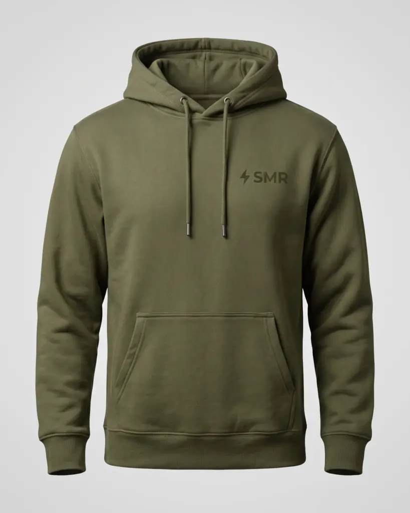 SMR Bolt Hood olive front view