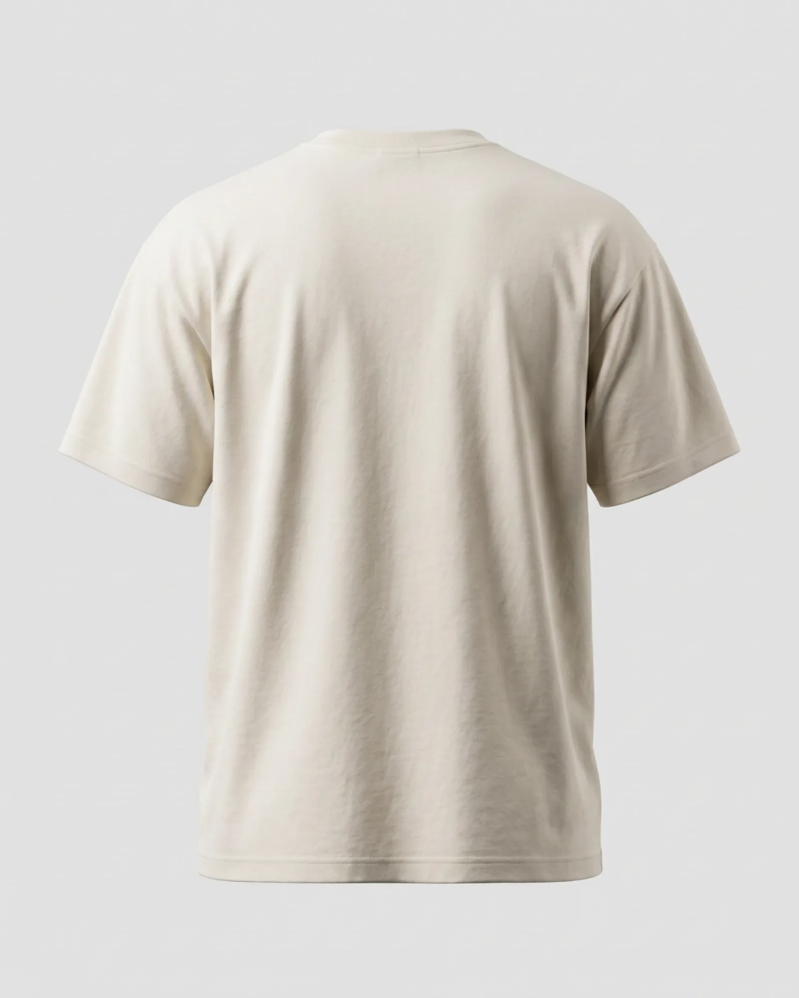 SMR Checkered Ghost Tee bone back view