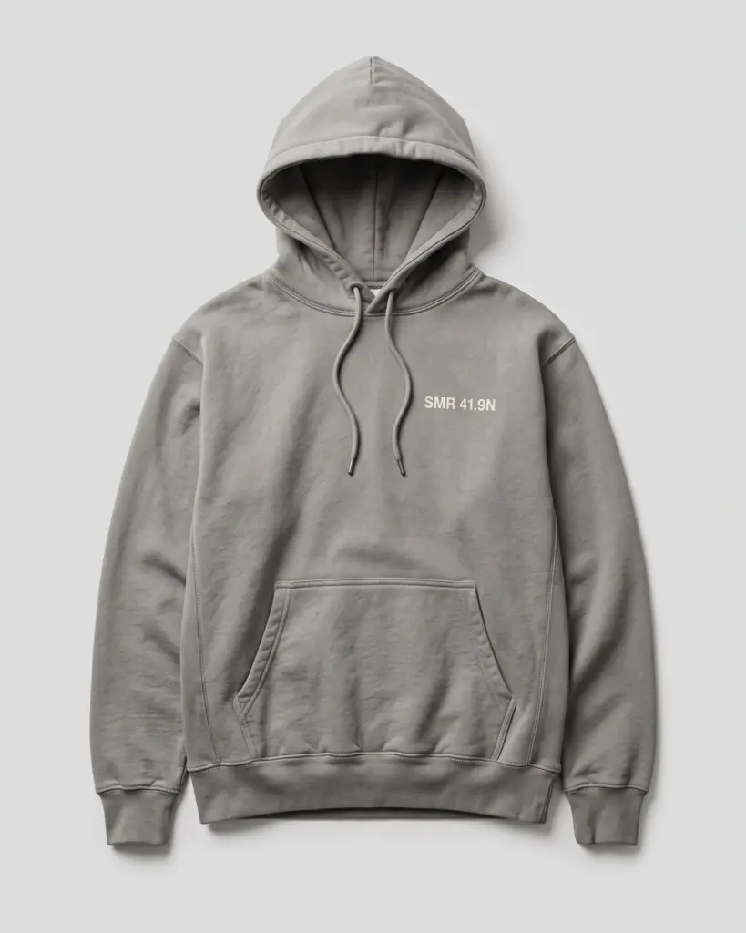 SMR Coordinate Hood concrete front view