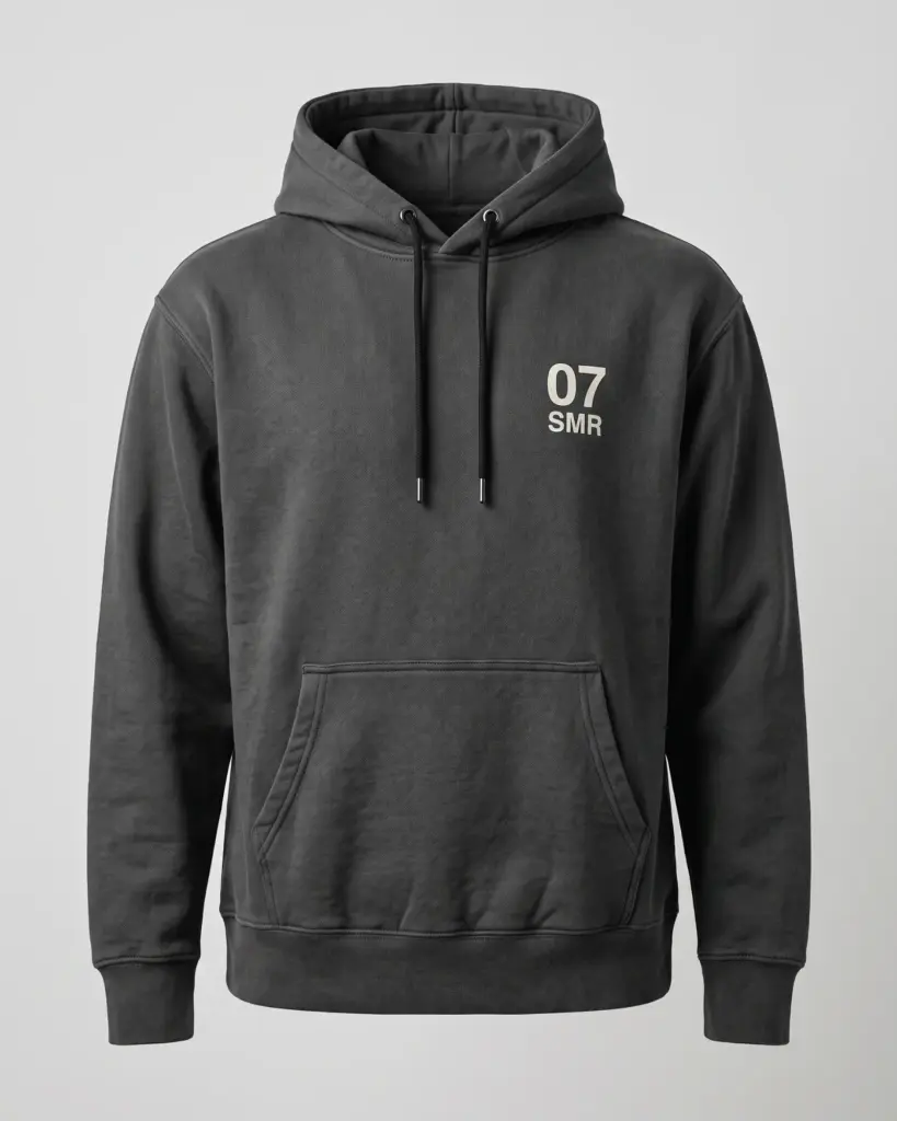 SMR Dorsal 07 Hood charcoal front view
