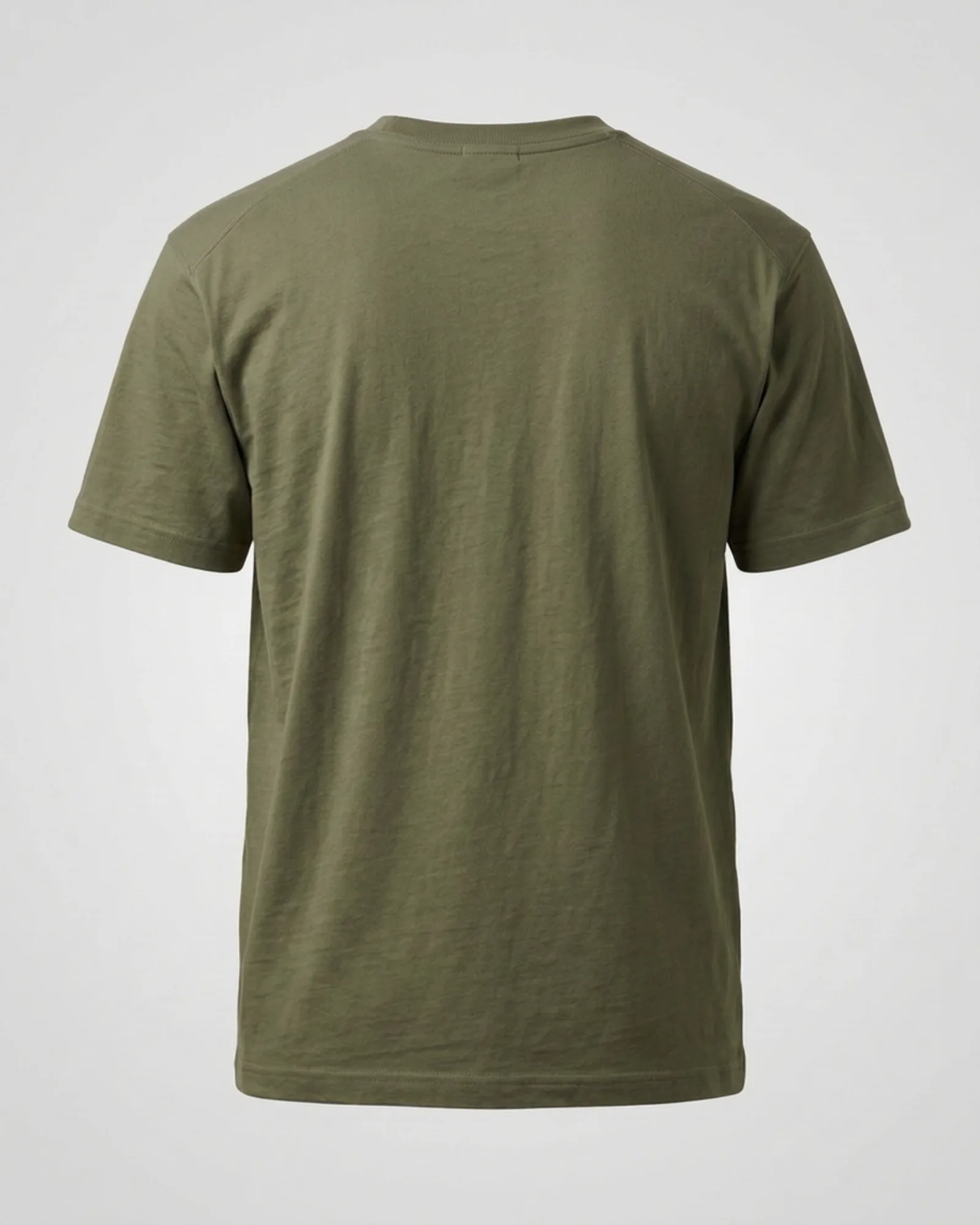 SMR Fork Diagram Tee olive back view