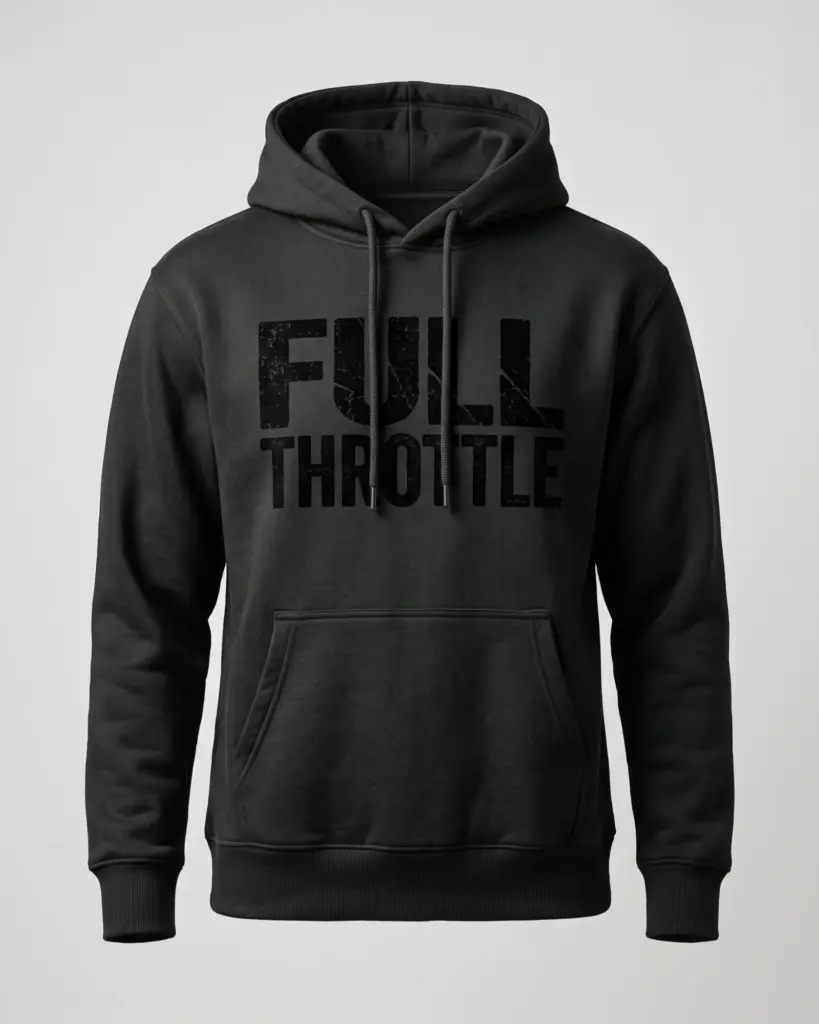 SMR Full Throttle Hood midnight front view