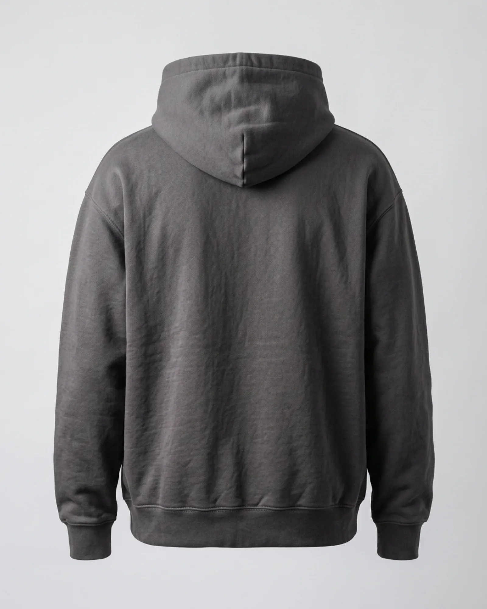 SMR Idle Hood charcoal back view