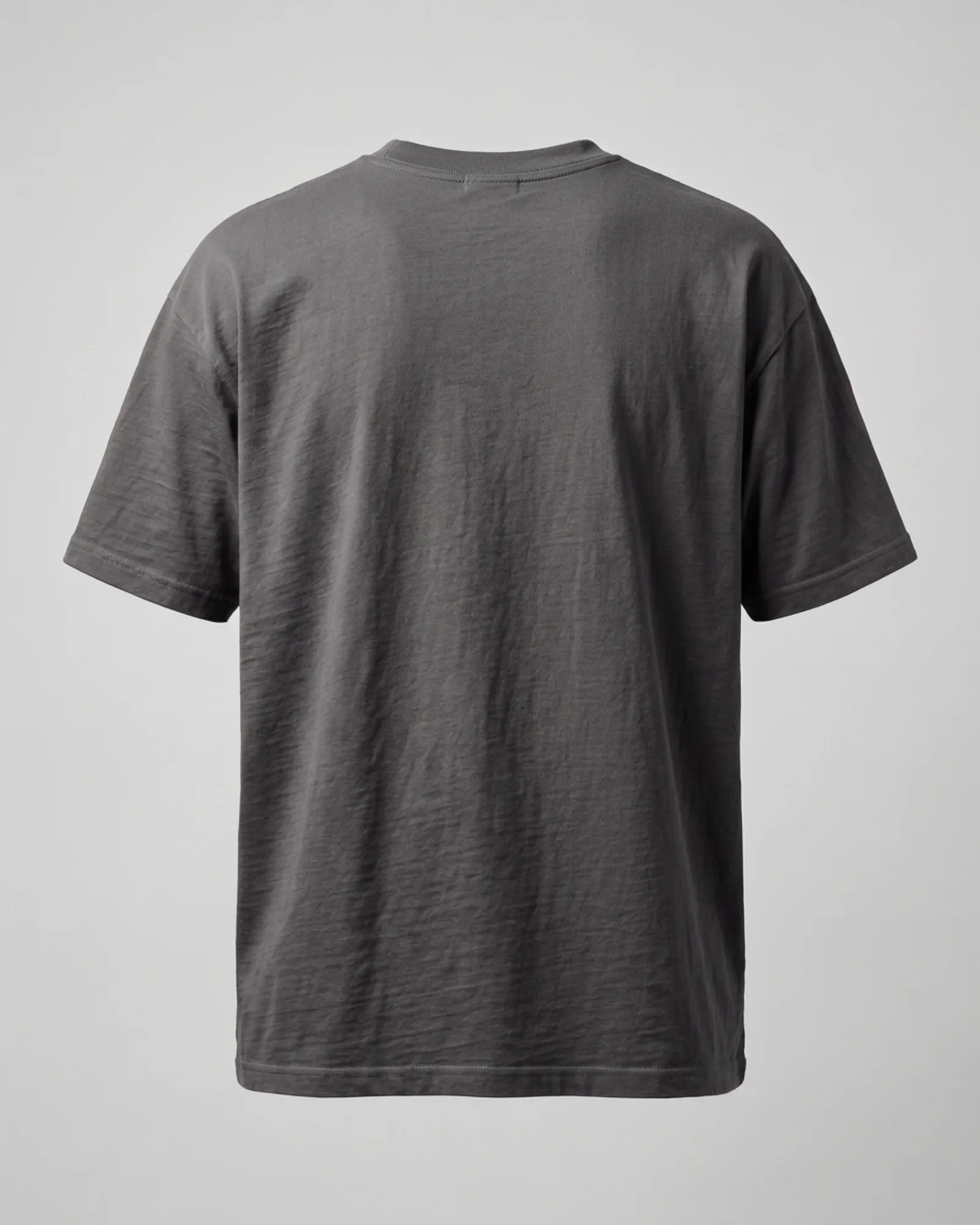 SMR Idle Tee charcoal back view