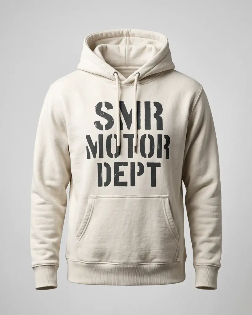SMR Motor Dept Hood bone front view