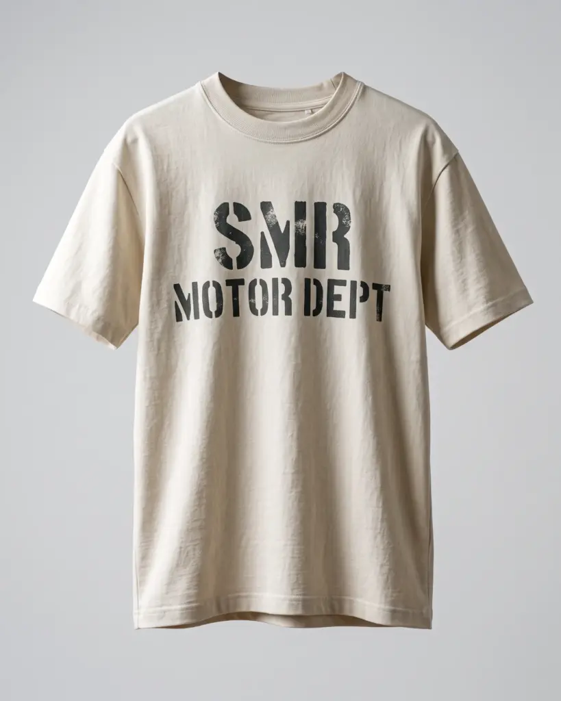 SMR Motor Dept Tee bone front view
