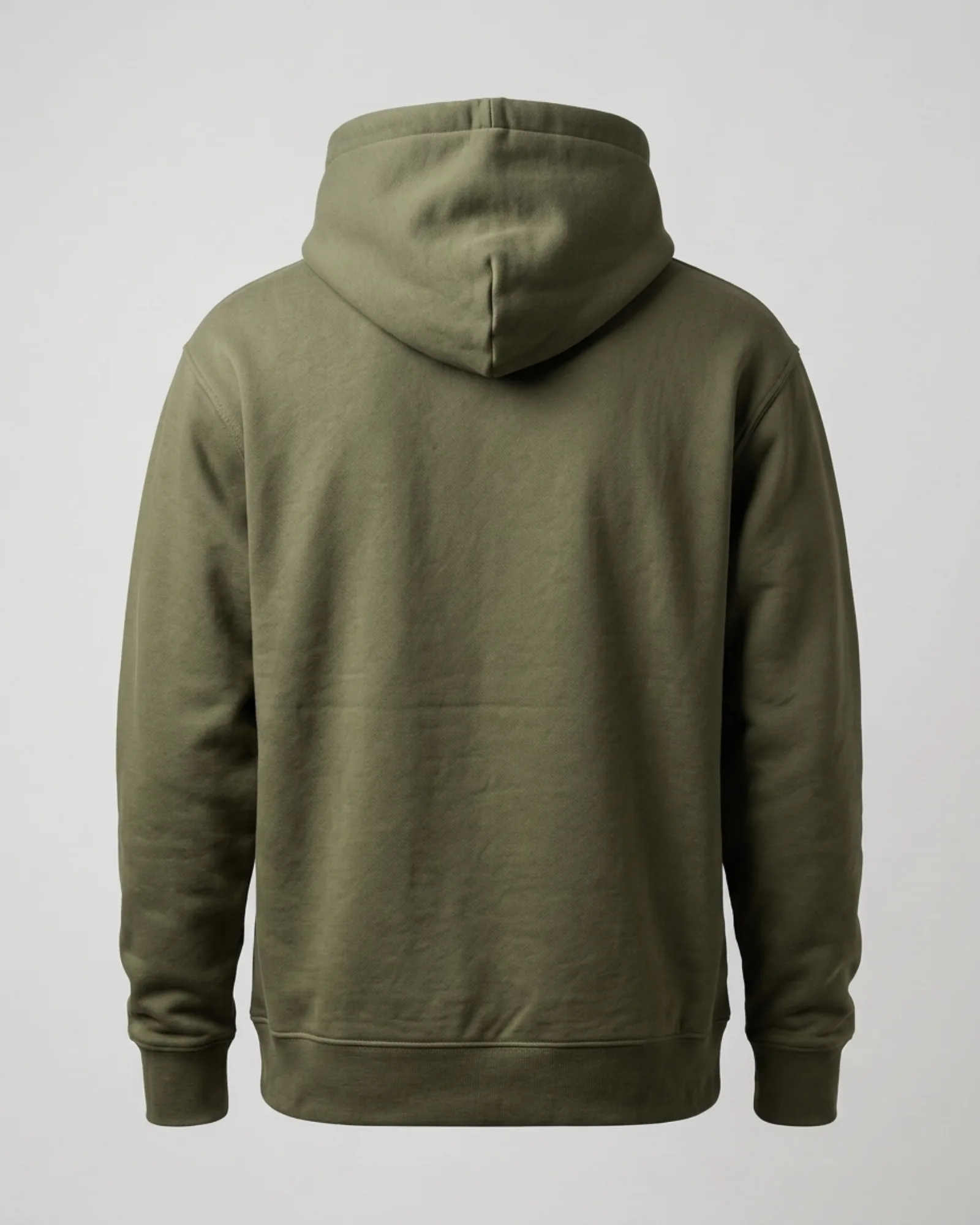 SMR Paddock Hood olive back view
