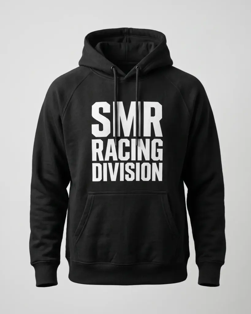 SMR Racing Division Hood black front view