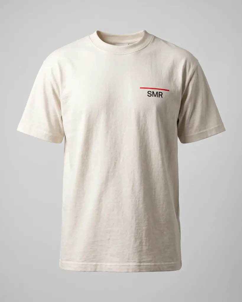 SMR Redline Tab Tee bone front view