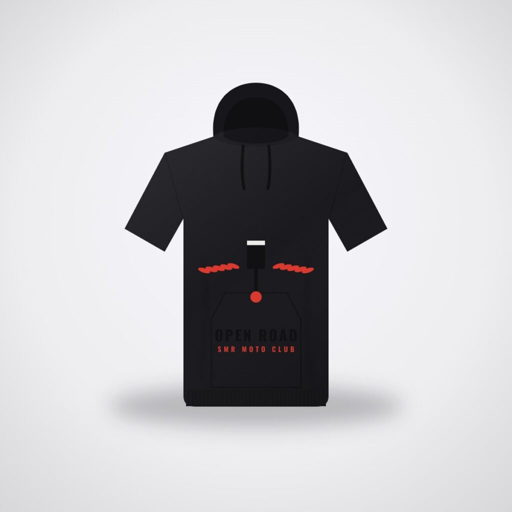 SMR Open Road Hoodie — Black