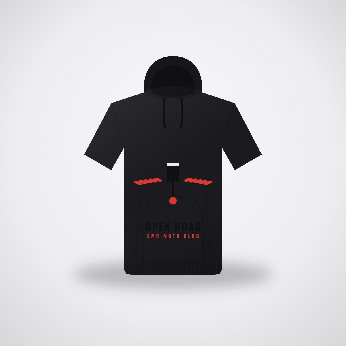 SMR Open Road Hoodie — Black
