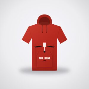 SMR The Ride Hoodie — Racing Red
