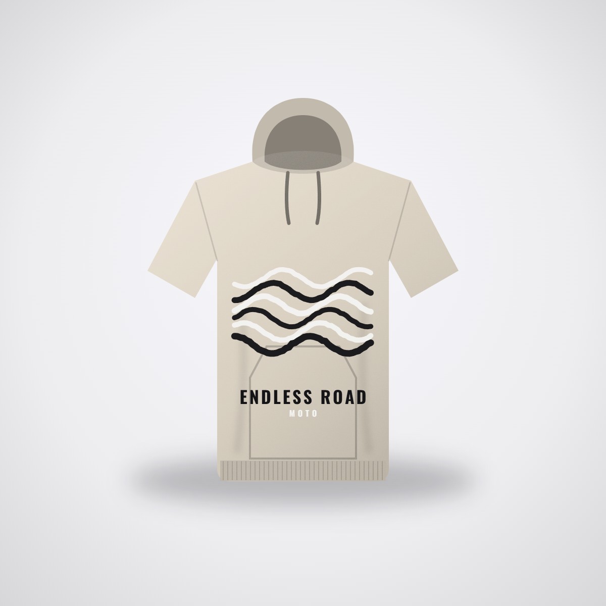 SMR Endless Road Hoodie — Sand