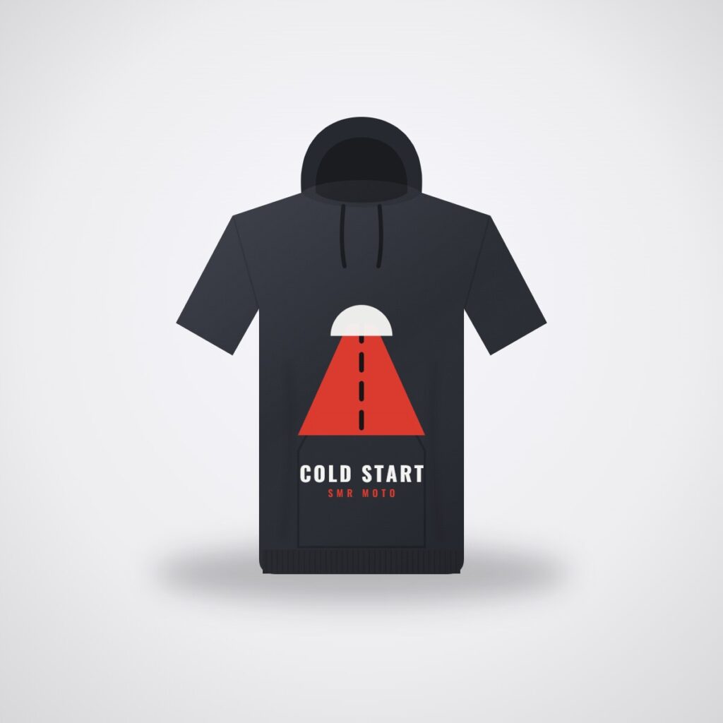 SMR Cold Start Hoodie — Charcoal