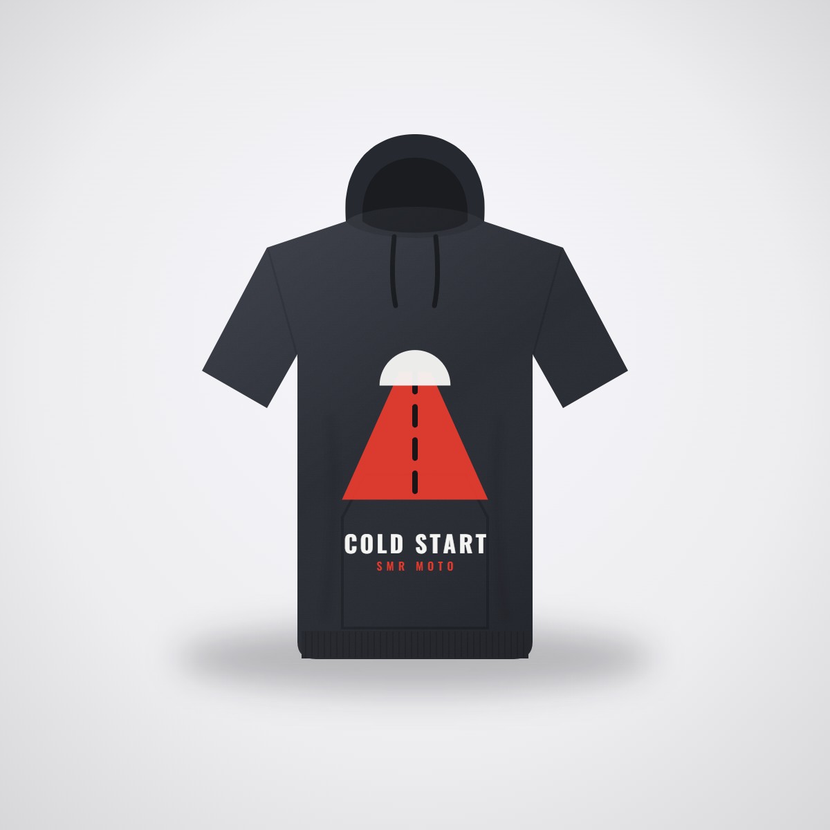 SMR Cold Start Hoodie — Charcoal