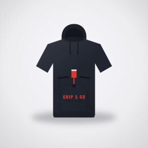 SMR Grip & Go Hoodie — Navy
