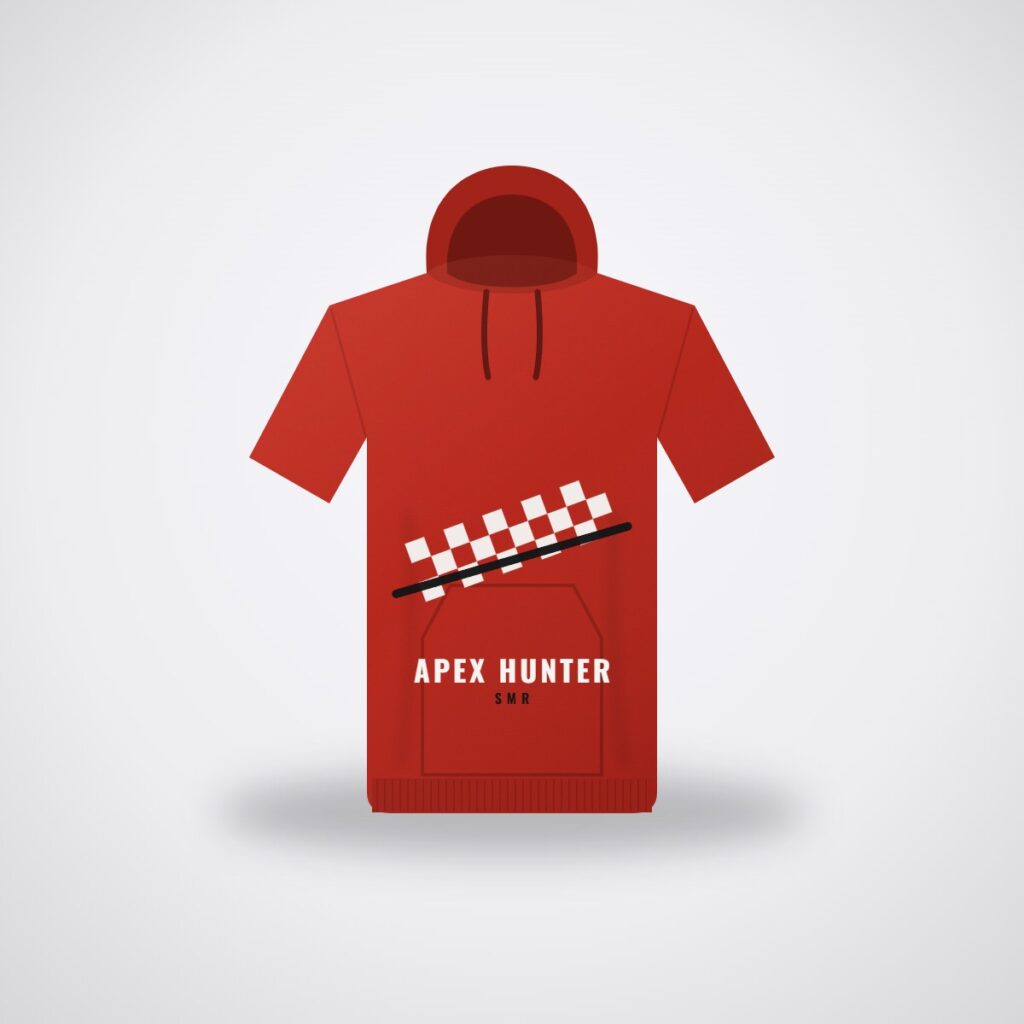SMR Apex Hunter Hoodie — Racing Red