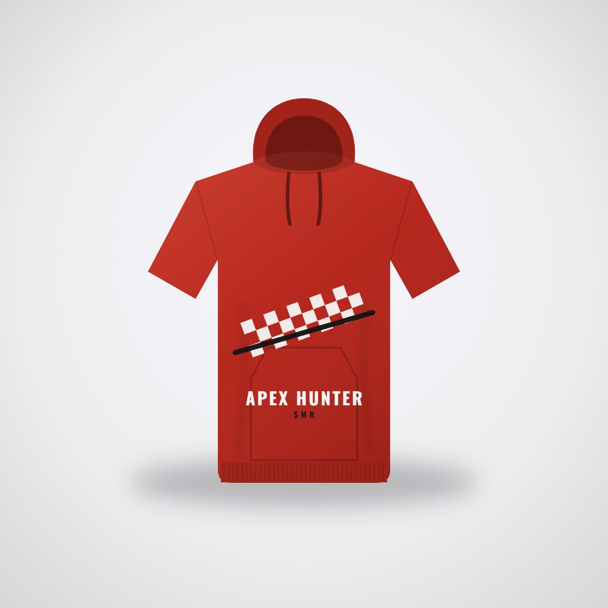SMR Apex Hunter Hoodie — Racing Red