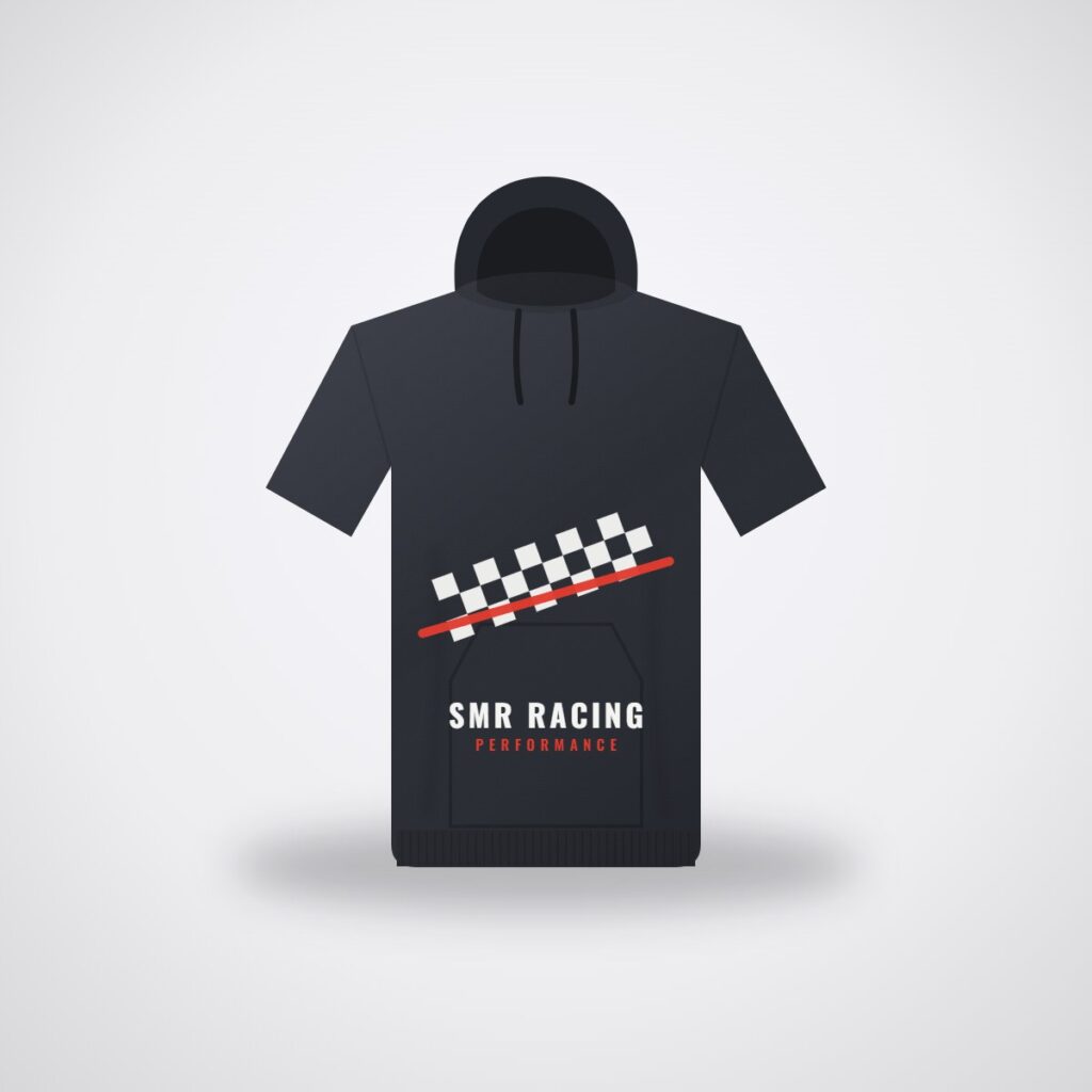 SMR Racing Hoodie — Charcoal