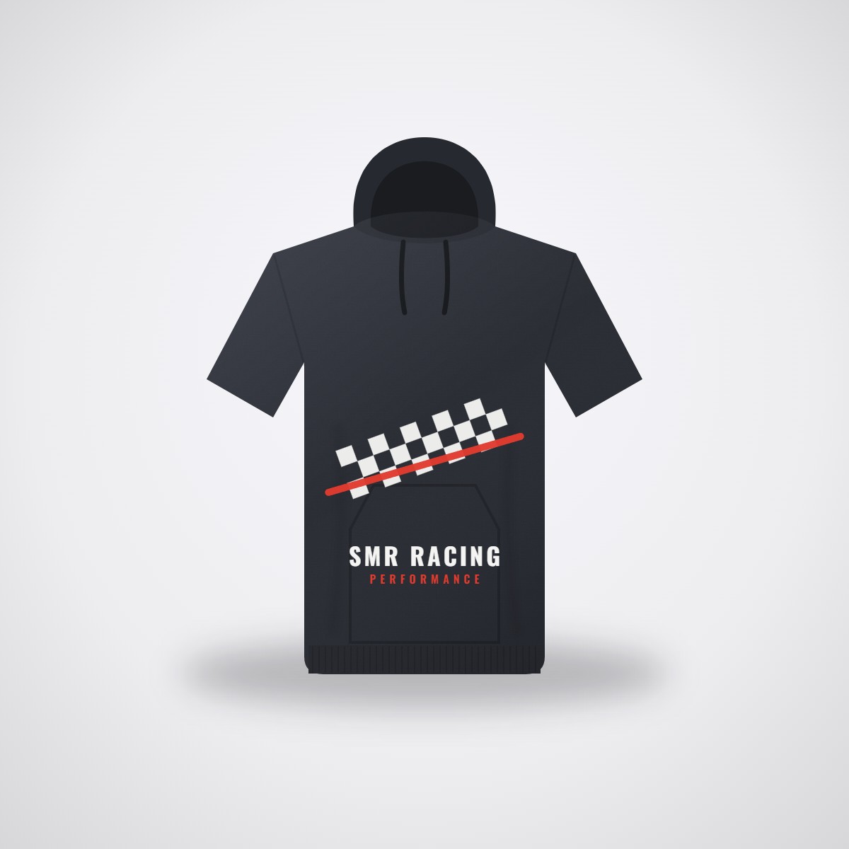 SMR Racing Hoodie — Charcoal