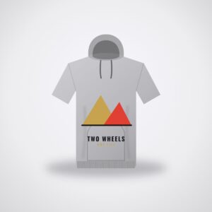 SMR Two Wheels Hoodie — Heather Grey
