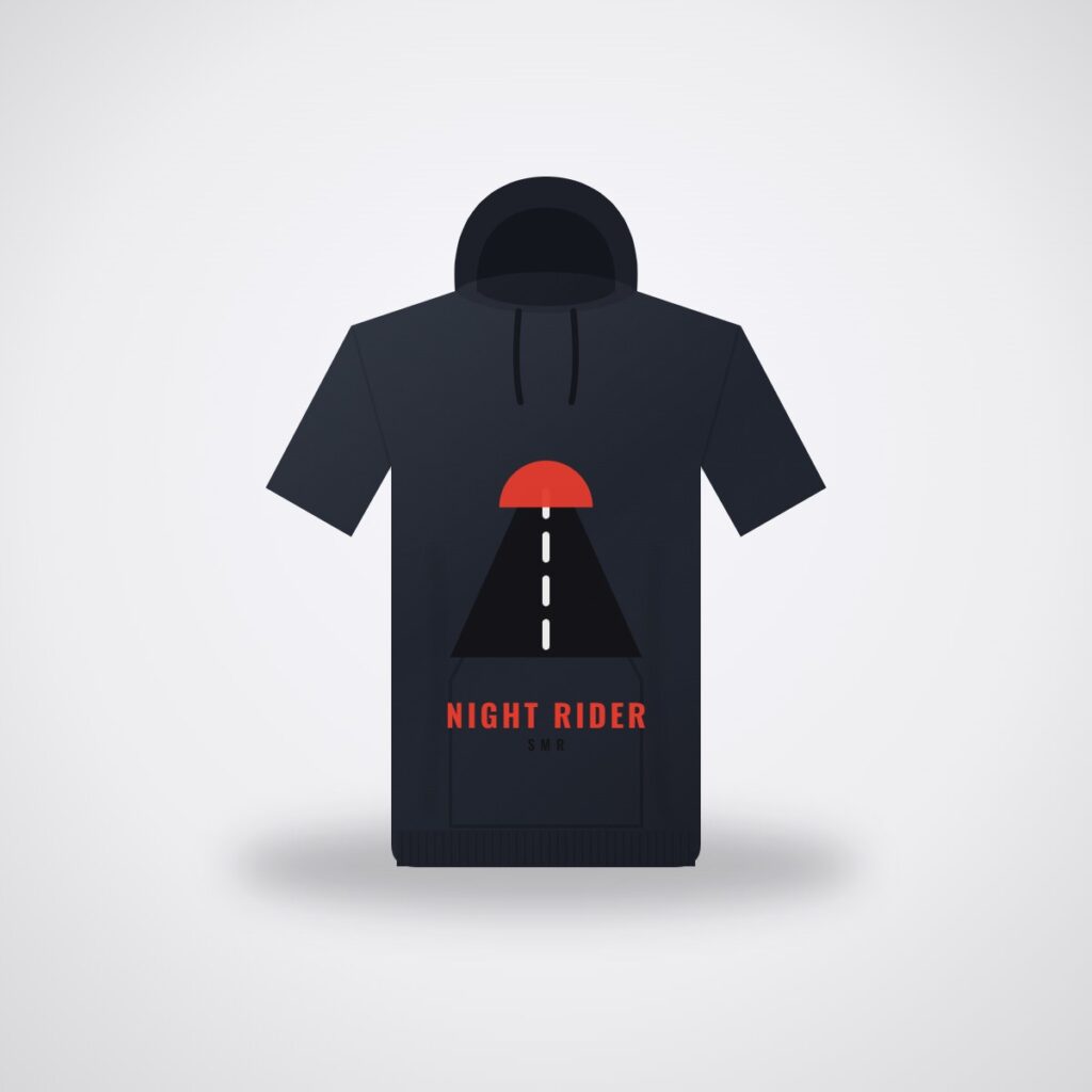 SMR Night Rider Hoodie — Navy