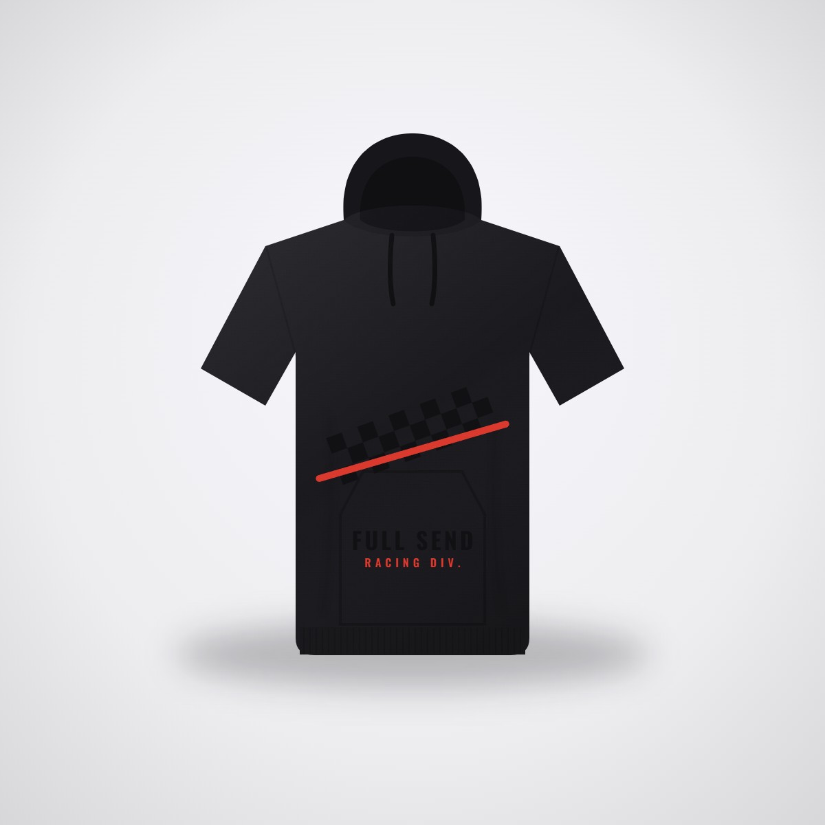 SMR Full Send Hoodie — Black
