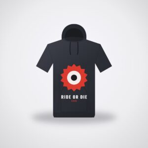 SMR Ride Or Die Hoodie — Charcoal