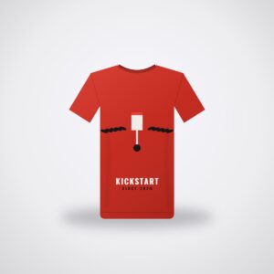 SMR Kickstart Tee — Racing Red