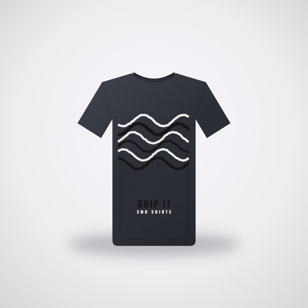 SMR Grip It Tee — Charcoal