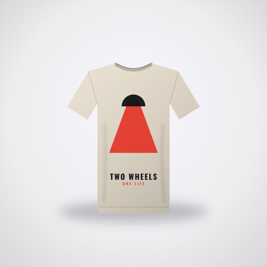 SMR Two Wheels Tee — Sand