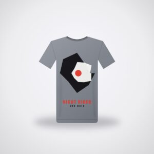 SMR Night Rider Tee — Steel Grey