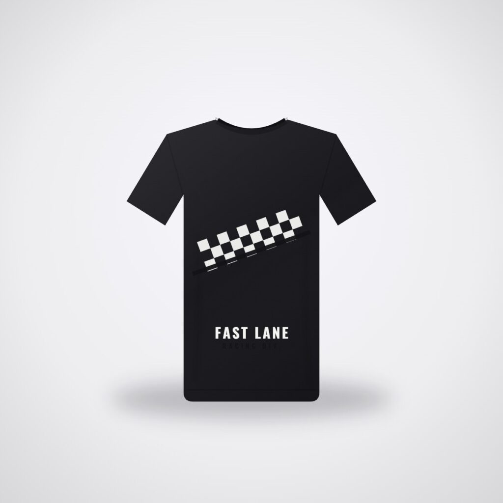 SMR Fast Lane Tee — Black
