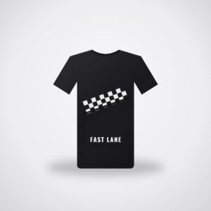 SMR Fast Lane Tee — Black
