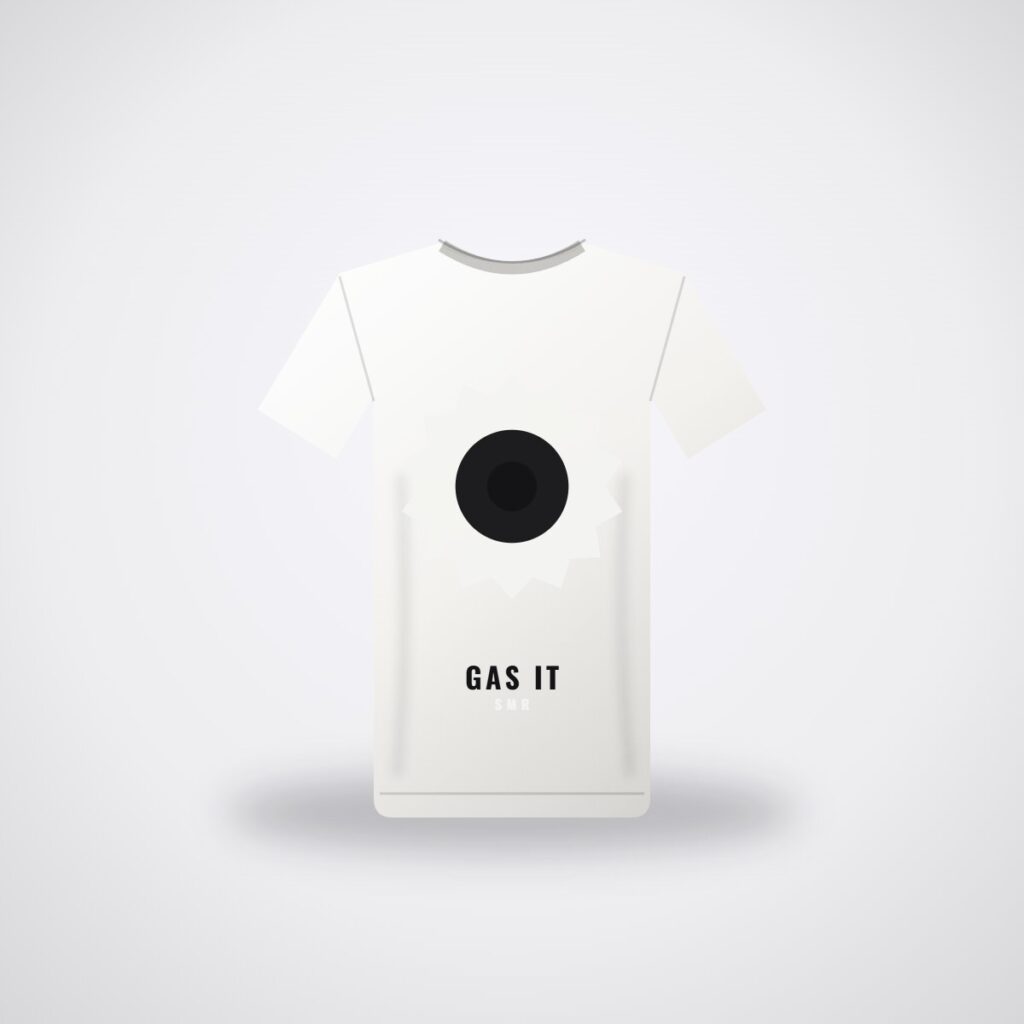 SMR Gas It Tee — White