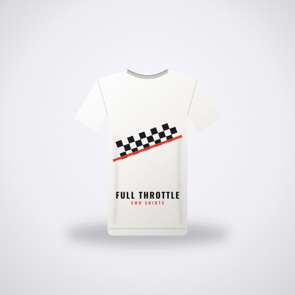 SMR Full Throttle Tee — White