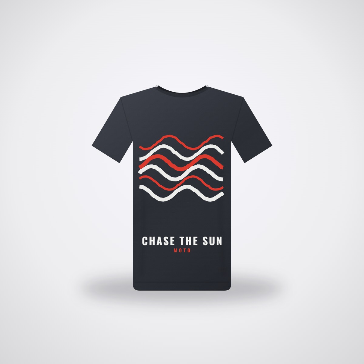 SMR Chase The Sun Tee — Charcoal