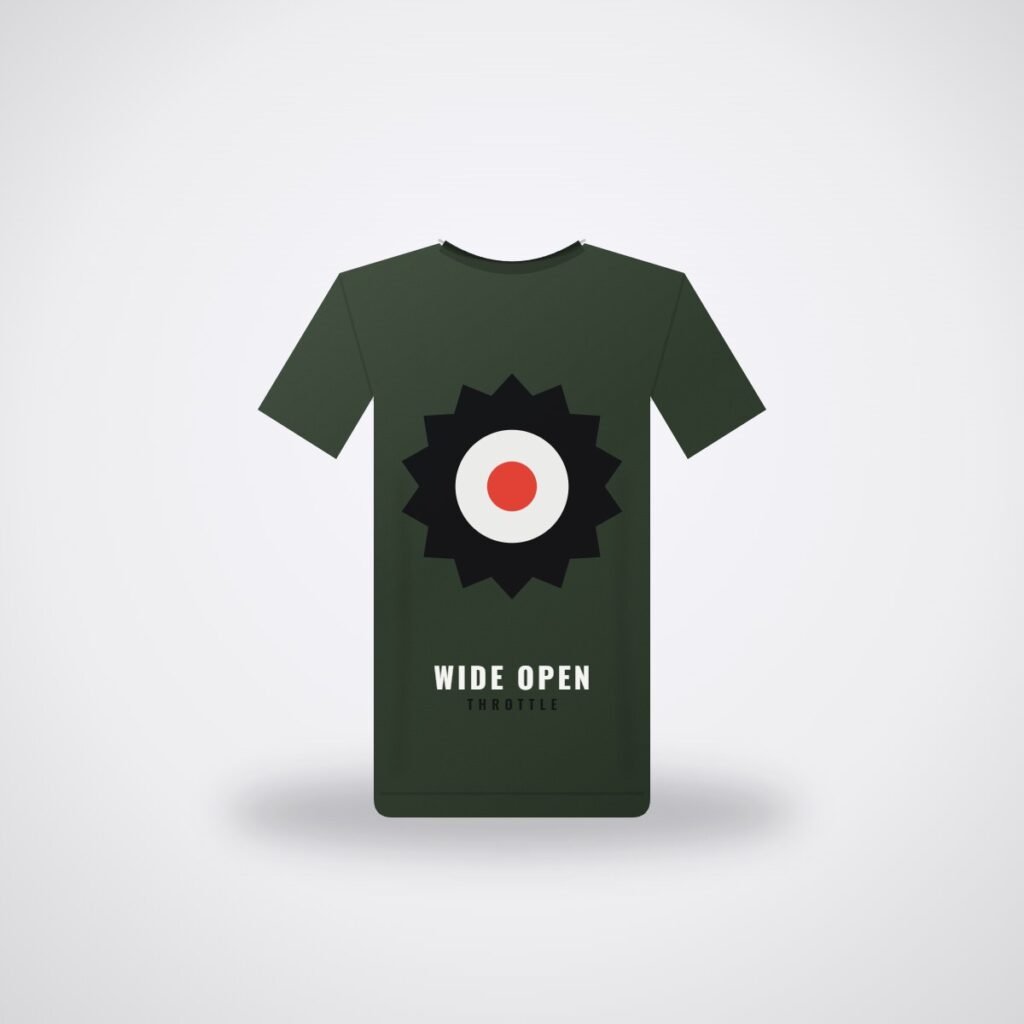 SMR Wide Open Tee — Forest