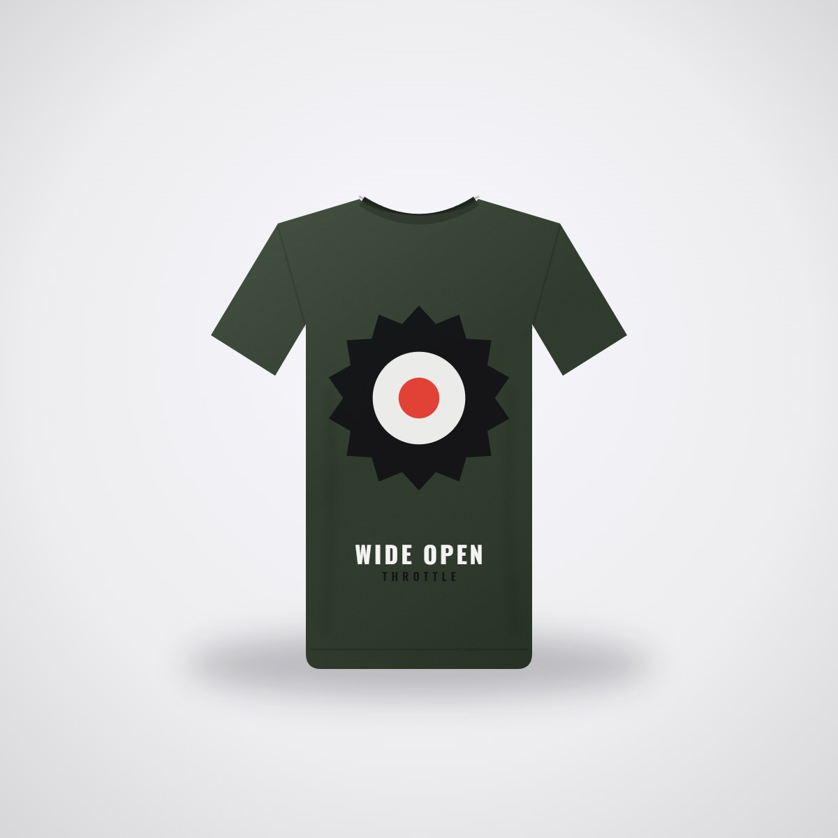 SMR Wide Open Tee — Forest