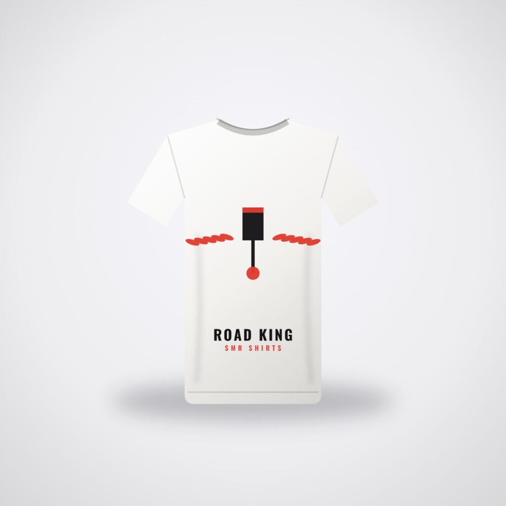 SMR Road King Tee — White