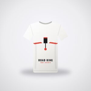 SMR Road King Tee — White