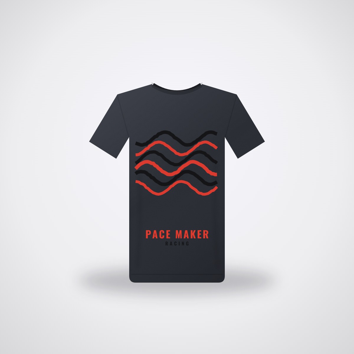 SMR Pace Maker Tee — Charcoal