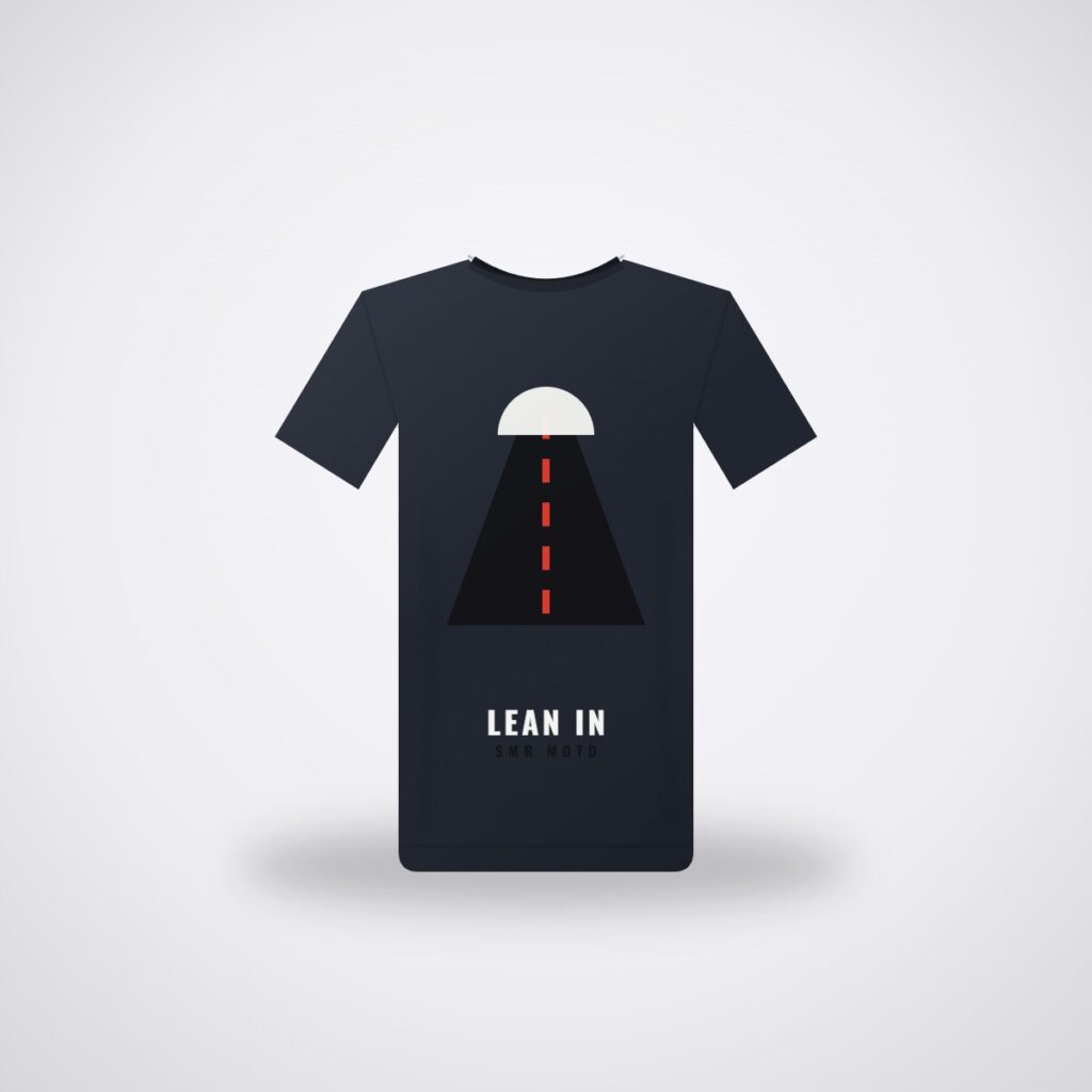 SMR Lean In Tee — Navy