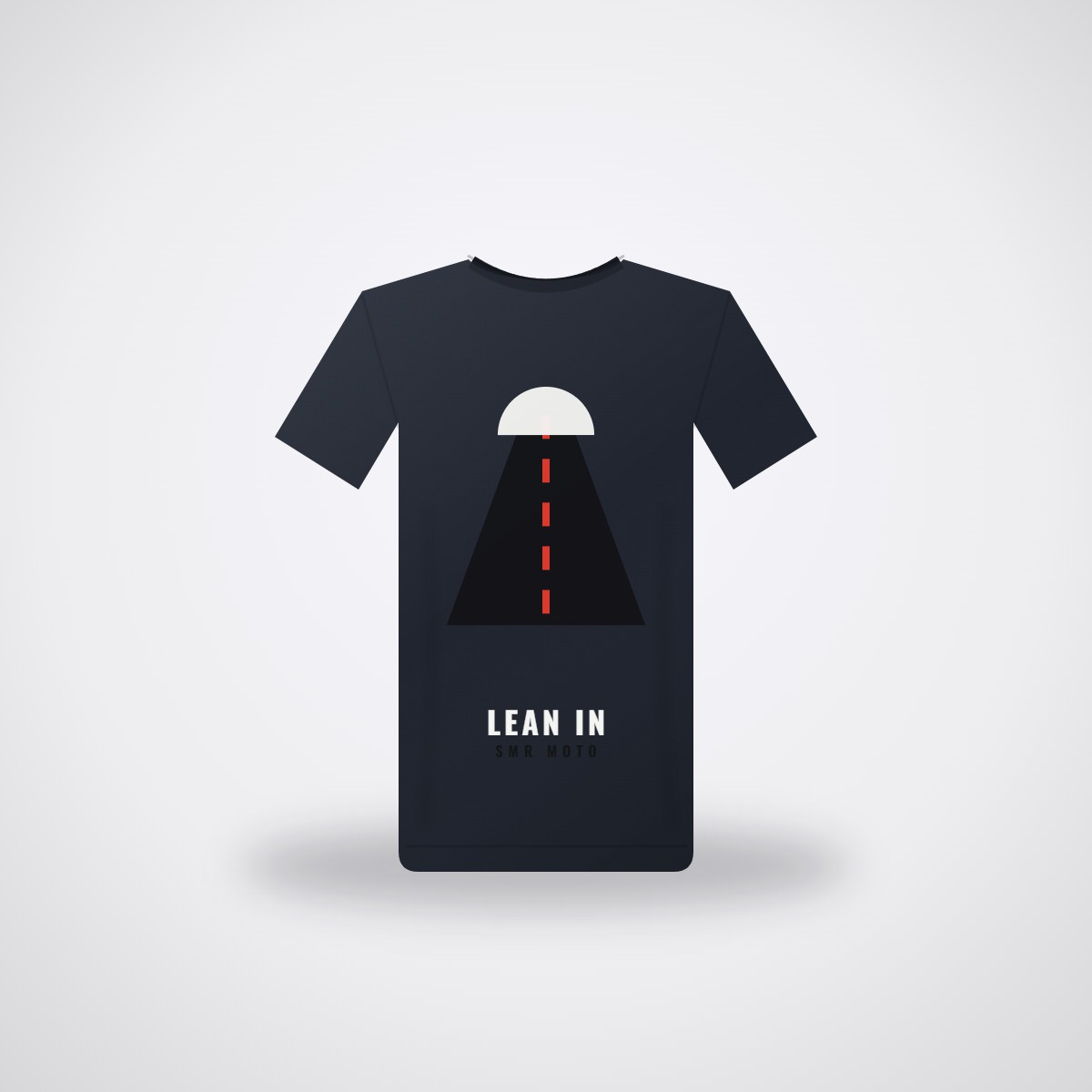 SMR Lean In Tee — Navy