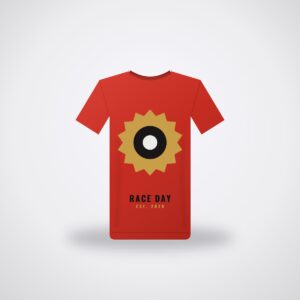 SMR Race Day Tee — Racing Red