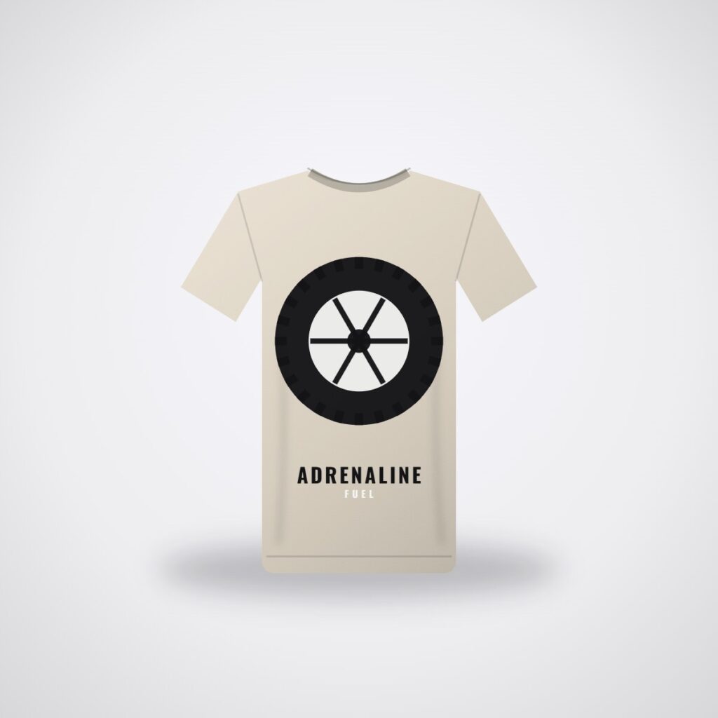 SMR Adrenaline Tee — Sand