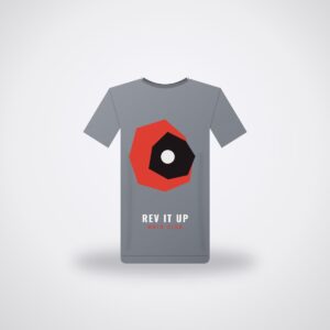 SMR Rev It Up Tee — Steel Grey
